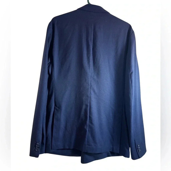 J. Lindeberg Navy Slim-Fit Double-Breasted Blazer Size 54L NWT - Picture 5 of 9
